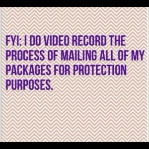 For both my protection and my buyers protection 📹